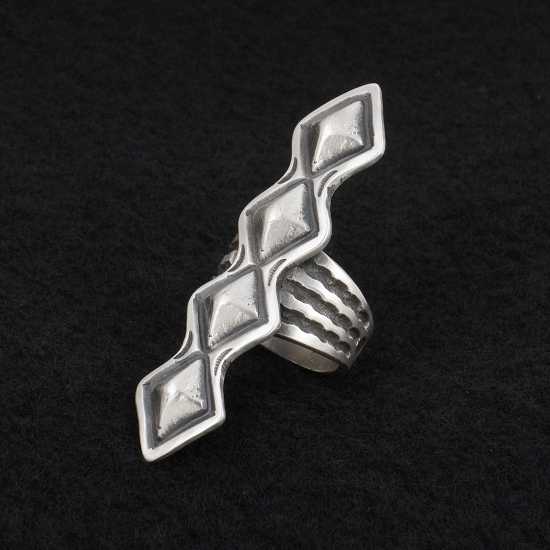 Calvin Martinez Sterling Silver Ring Size 7