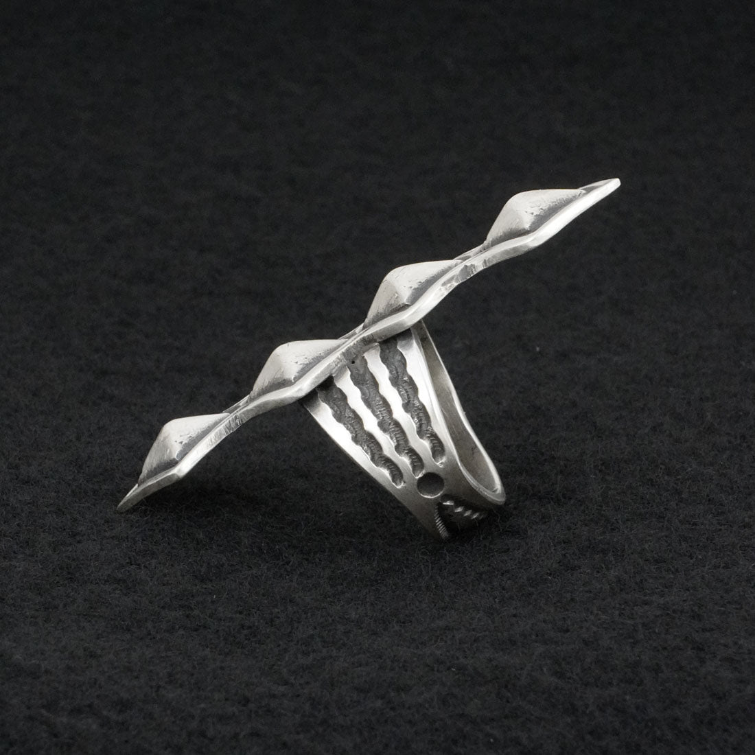 Calvin Martinez Sterling Silver Ring Size 7