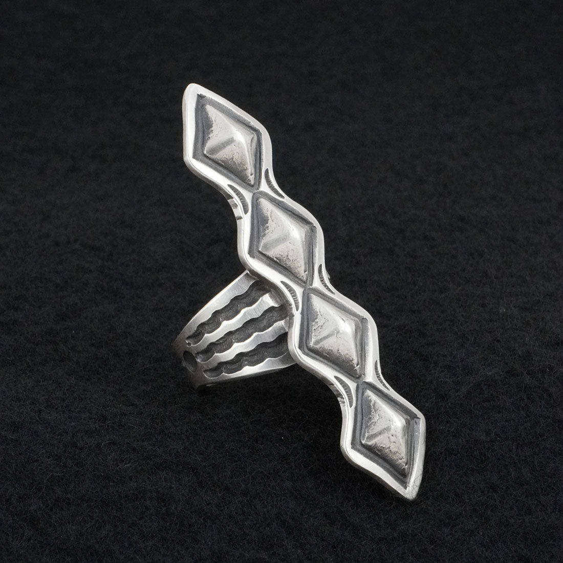 Calvin Martinez Sterling Silver Ring Size 7
