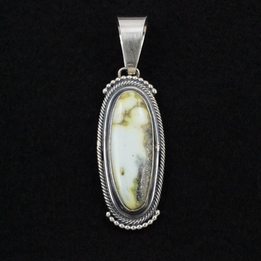 Darrin Livingston Variscite & Sterling Silver Pendant