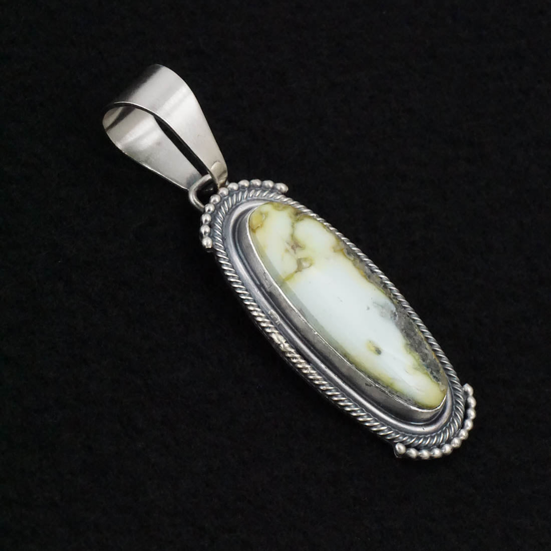 Darrin Livingston Variscite & Sterling Silver Pendant