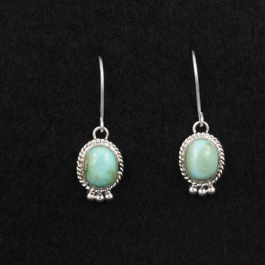 Eugene Gruber Turquoise & Sterling Silver Earrings