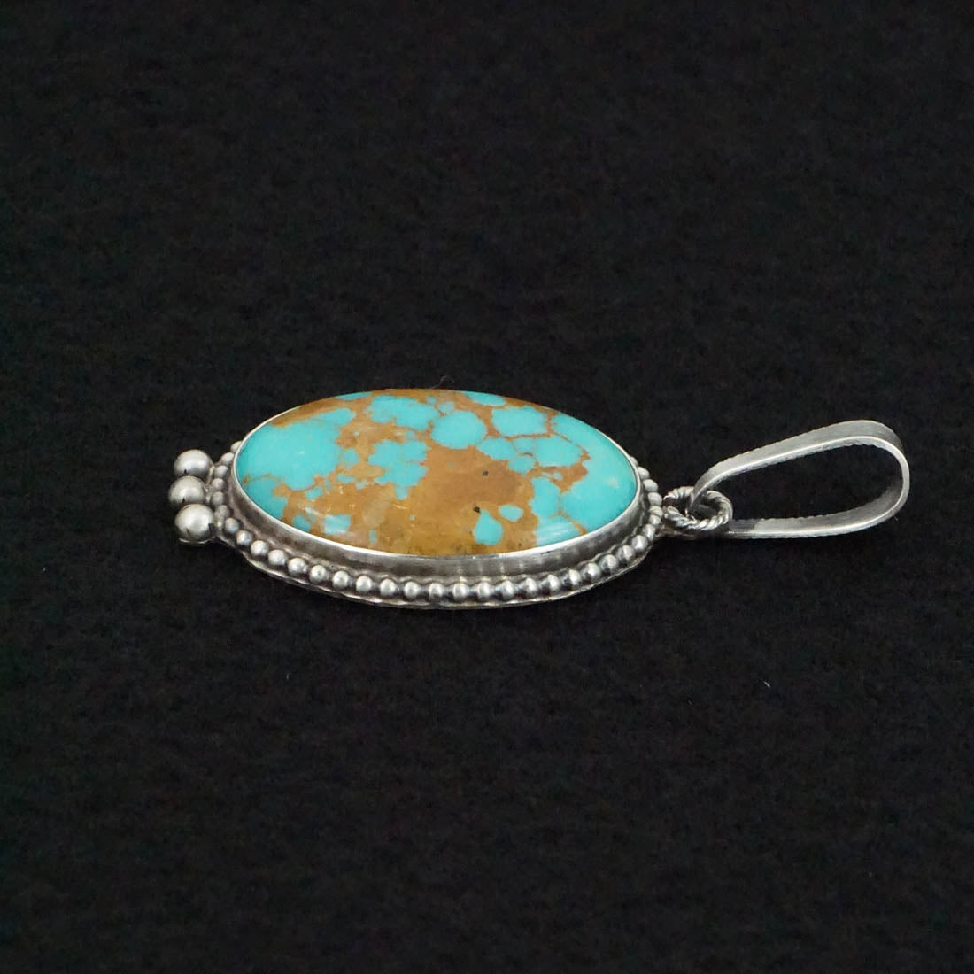 Jimmy Garcia Turquoise & Sterling Silver Pendant