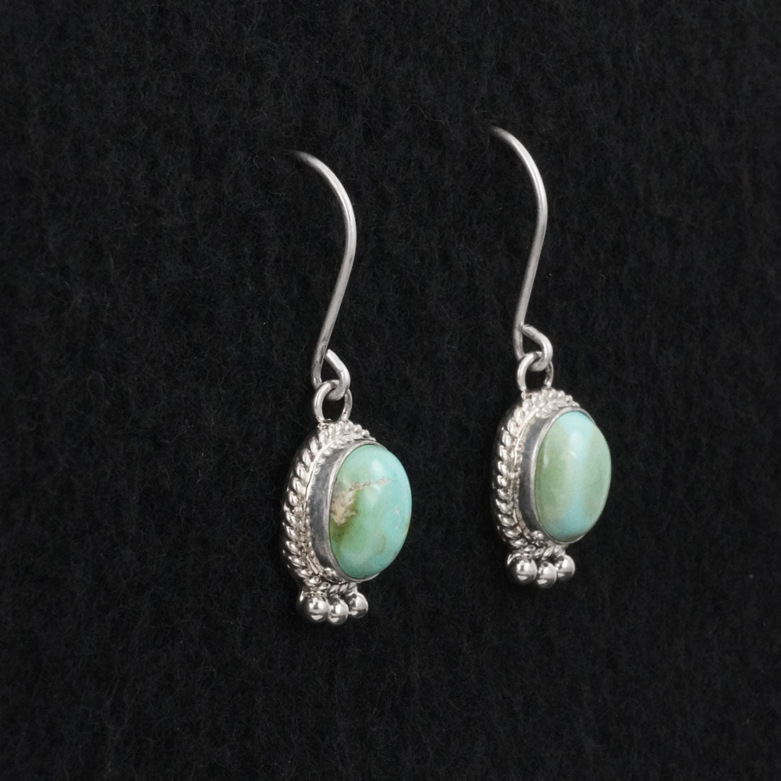 Eugene Gruber Turquoise & Sterling Silver Earrings