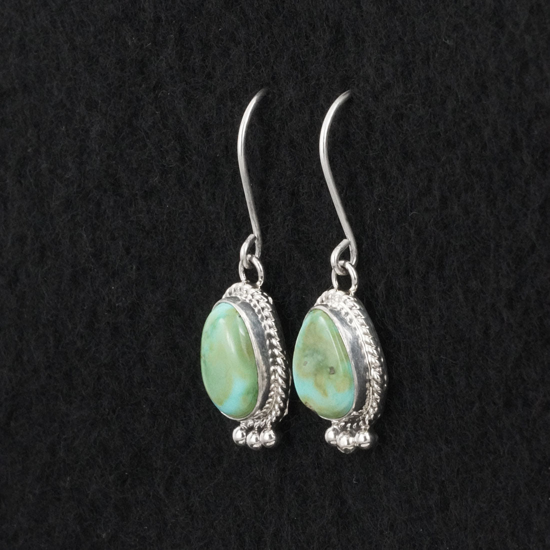 Eugene Gruber Turquoise & Sterling Silver Earrings