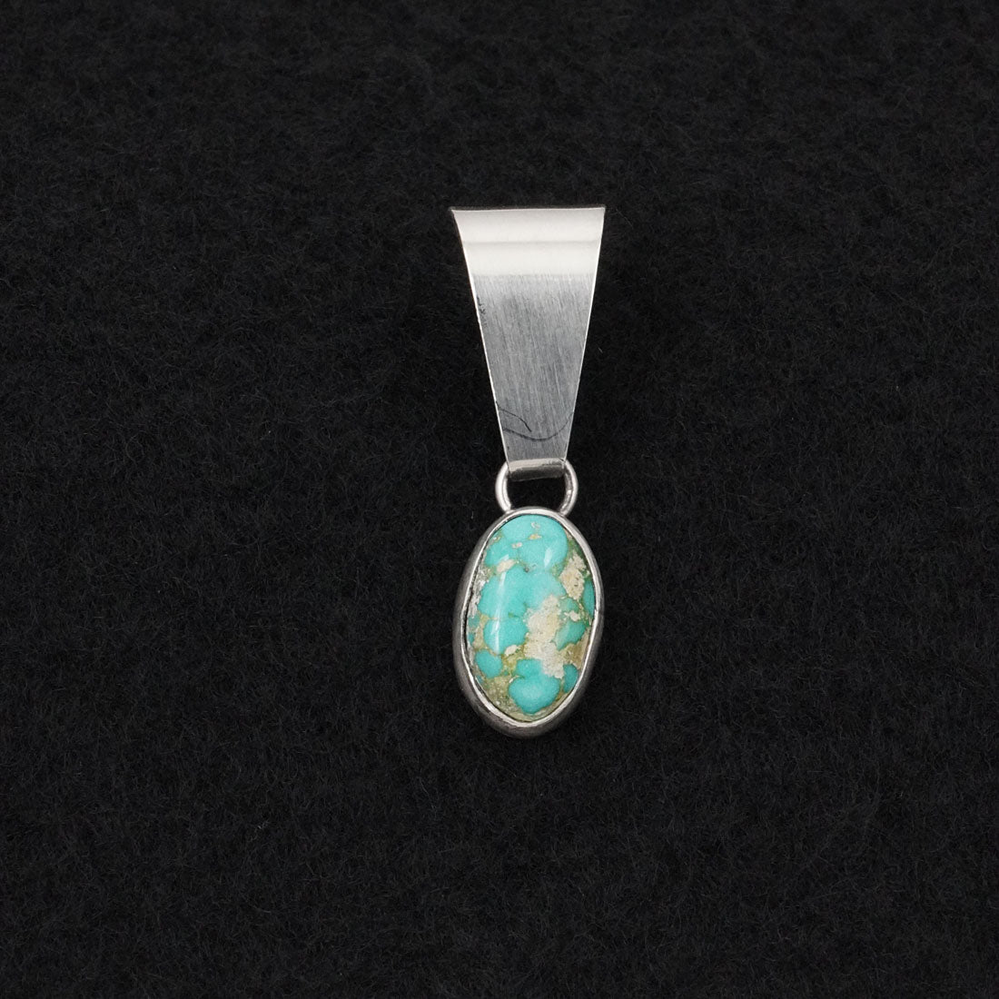 Rosemary Saunders Turquoise & Sterling Silver Pendant