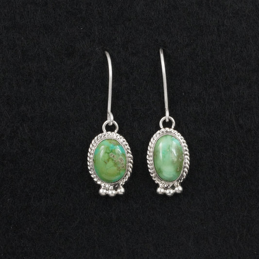 Eugene Gruber Turquoise & Sterling Silver Earrings