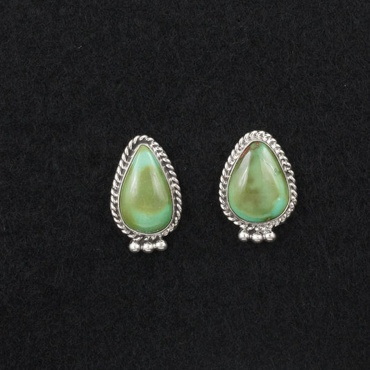 Eugene Gruber Turquoise & Sterling Silver Earrings