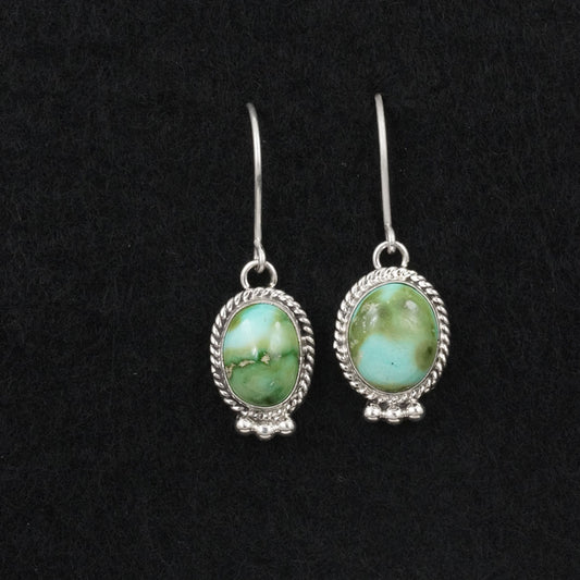 Eugene Gruber Turquoise & Sterling Silver Earrings