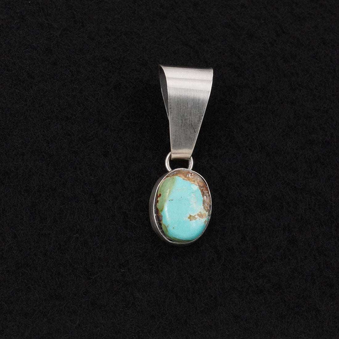 Rosemary Saunders Turquoise & Sterling Silver Pendant
