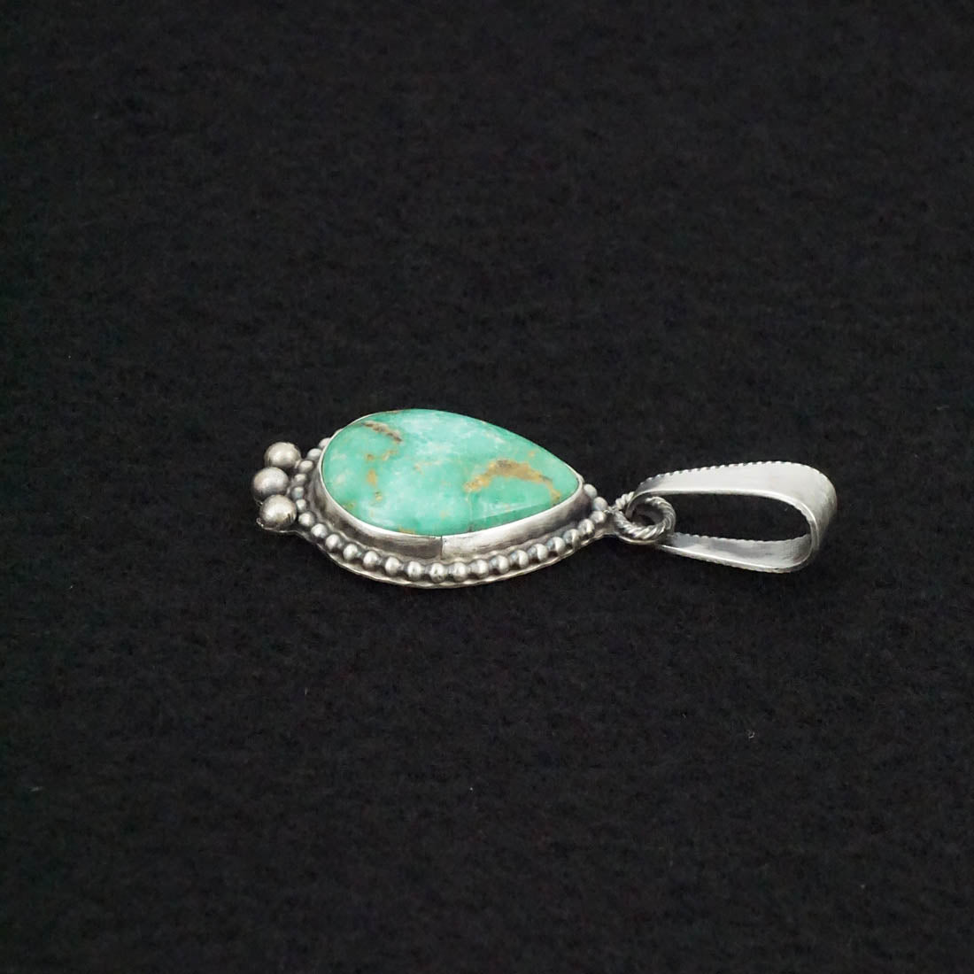 Jimmy Garcia Turquoise & Sterling Silver Pendant