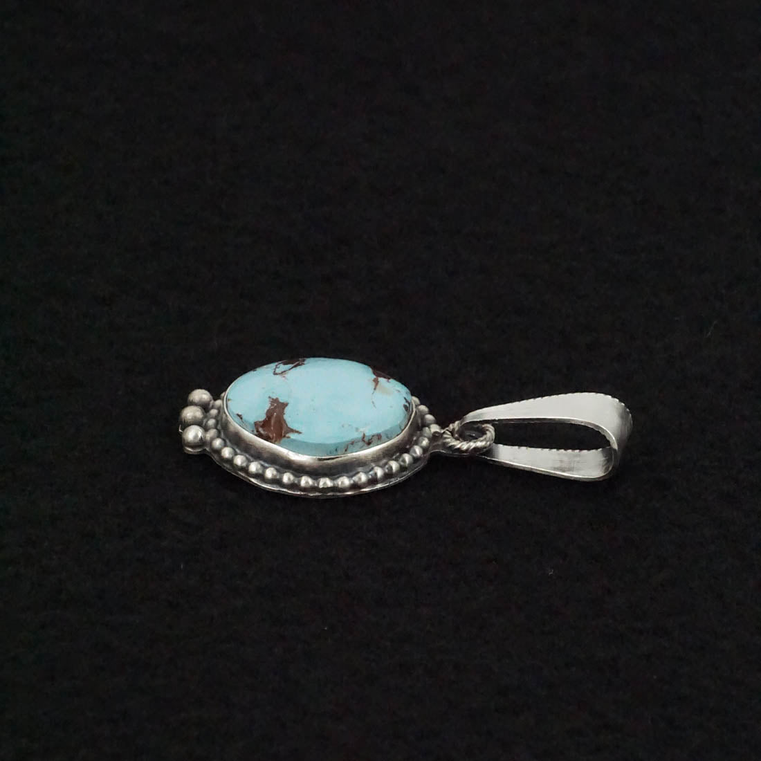 Jimmy Garcia Turquoise & Sterling Silver Pendant