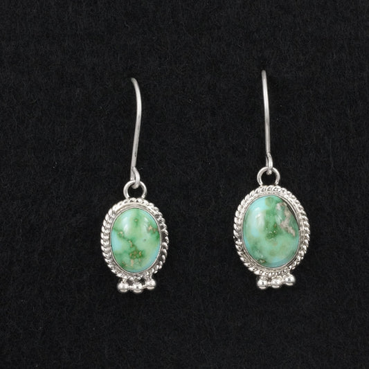 Eugene Gruber Turquoise & Sterling Silver Earrings