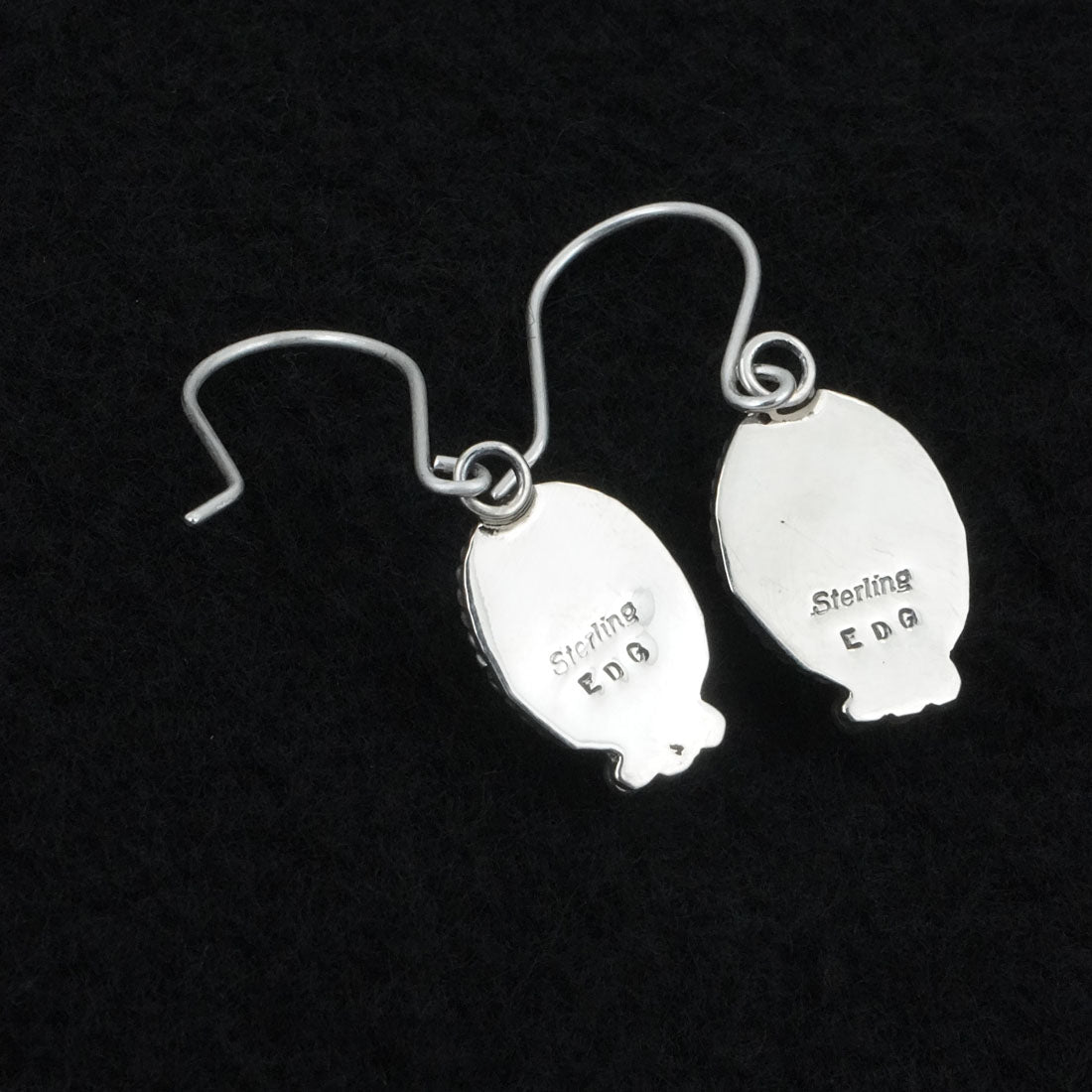 Eugene Gruber Turquoise & Sterling Silver Earrings