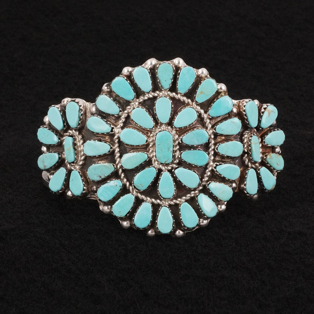Vangie Tsabetsaye Turquoise & Sterling Silver Bracelet