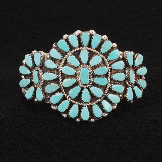 Vangie Tsabetsaye Turquoise & Sterling Silver Bracelet