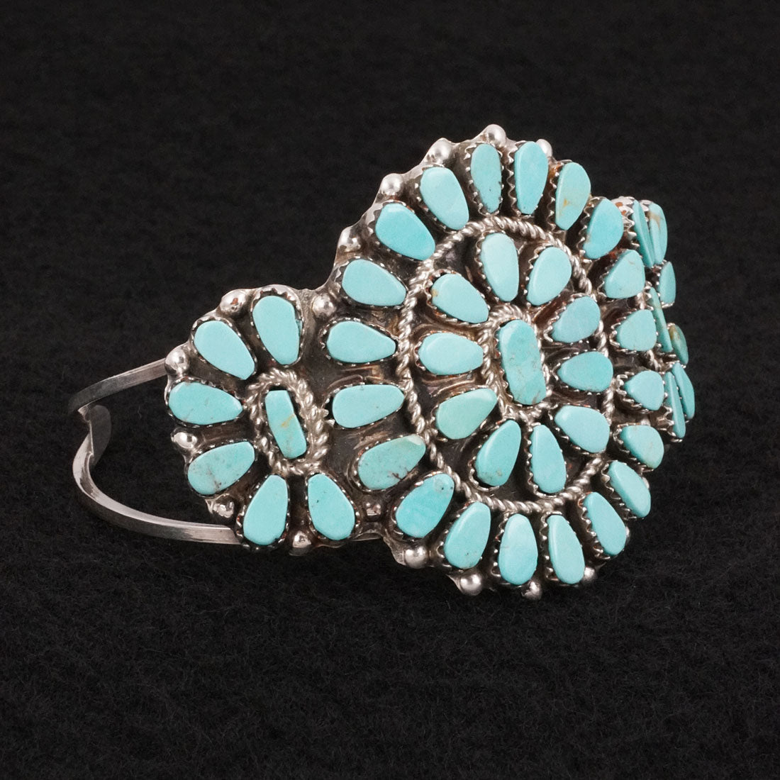 Vangie Tsabetsaye Turquoise & Sterling Silver Bracelet