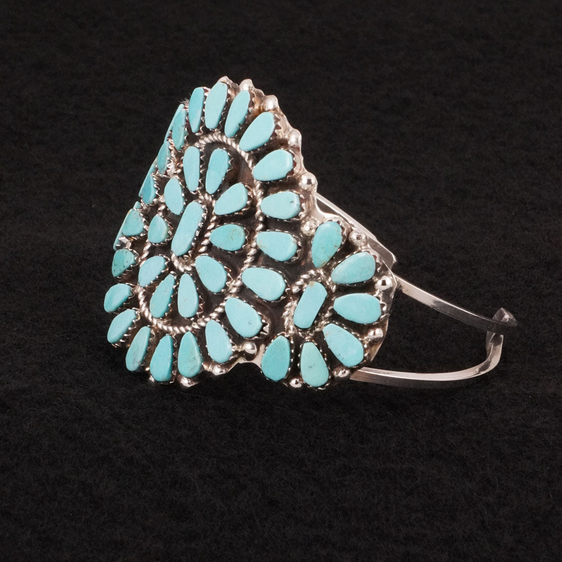 Vangie Tsabetsaye Turquoise & Sterling Silver Bracelet