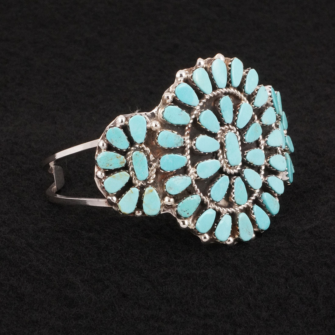 Vangie Tsabetsaye Turquoise & Sterling Silver Bracelet