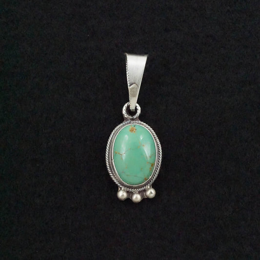 Jimmy Garcia Turquoise & Sterling Silver Pendant