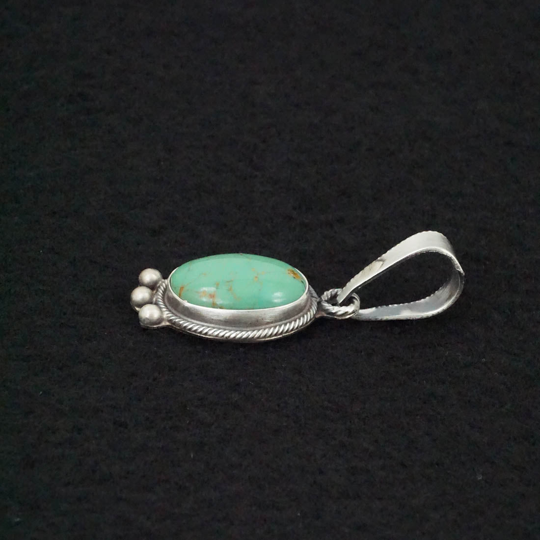 Jimmy Garcia Turquoise & Sterling Silver Pendant