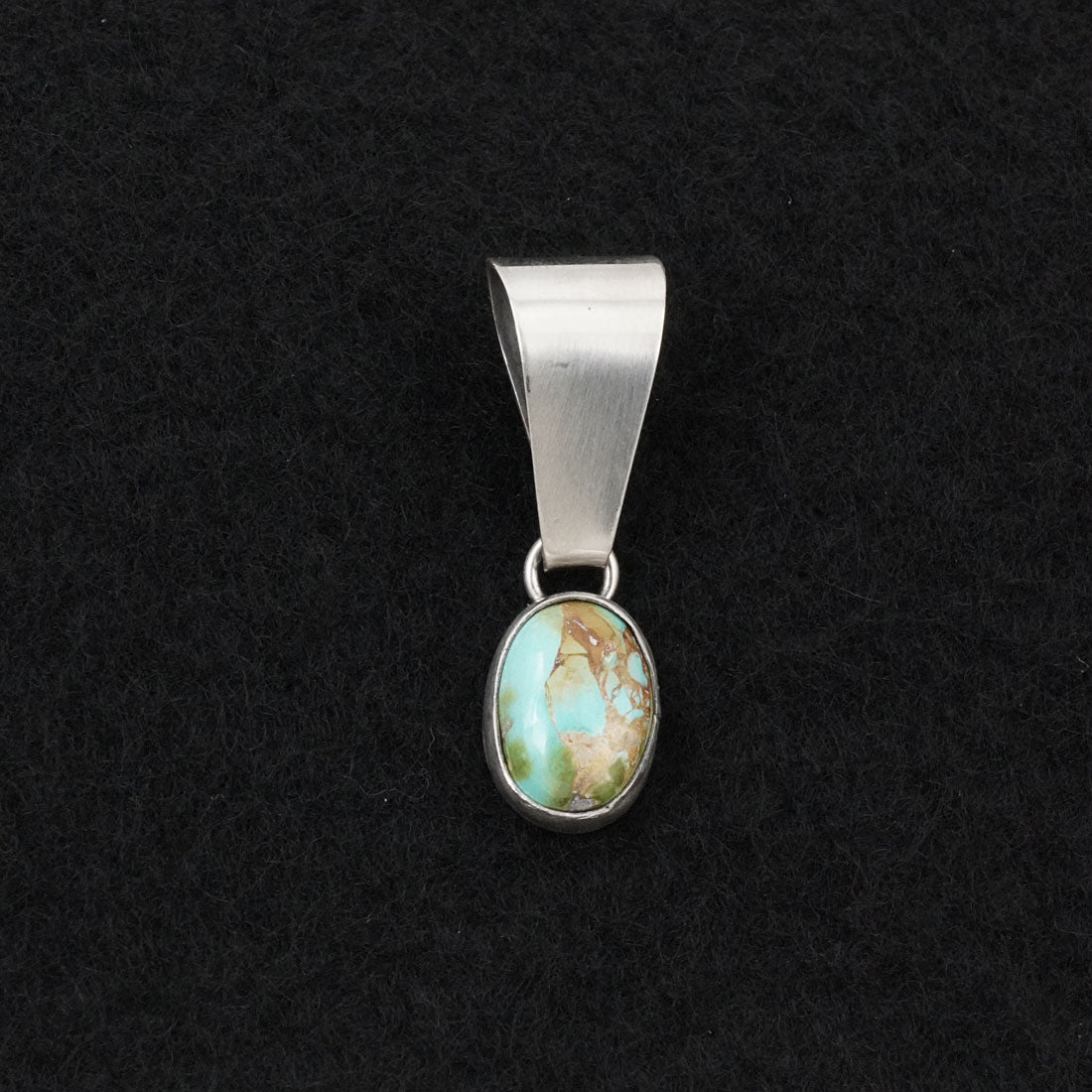 Rosemary Saunders Turquoise & Sterling Silver Pendant