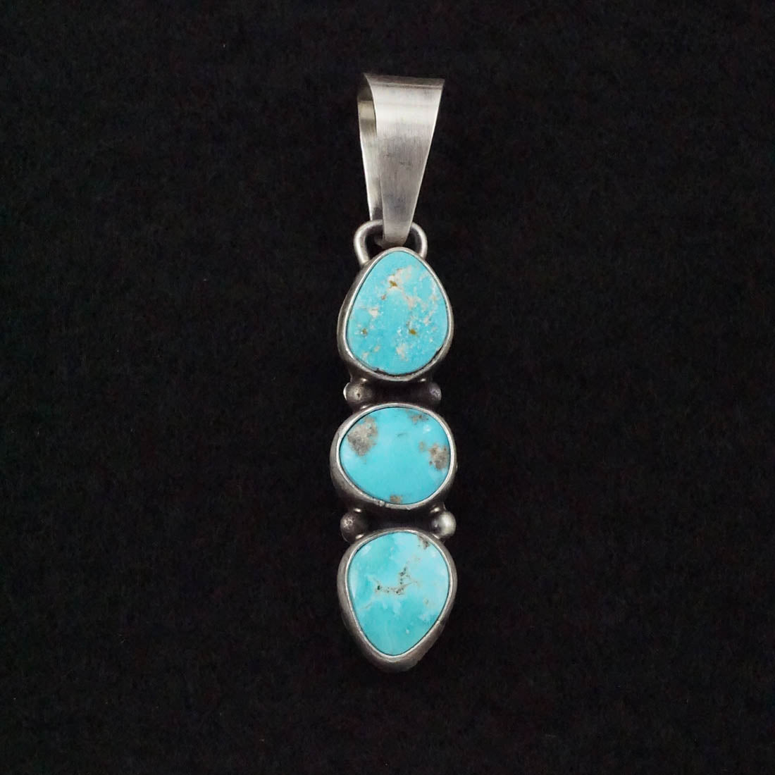 Darrin Livingston Turquoise & Sterling Silver Pendant