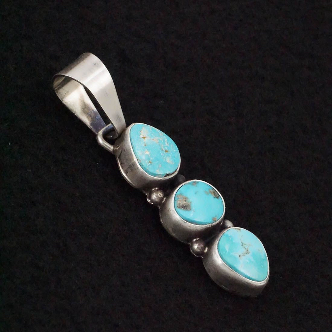 Darrin Livingston Turquoise & Sterling Silver Pendant