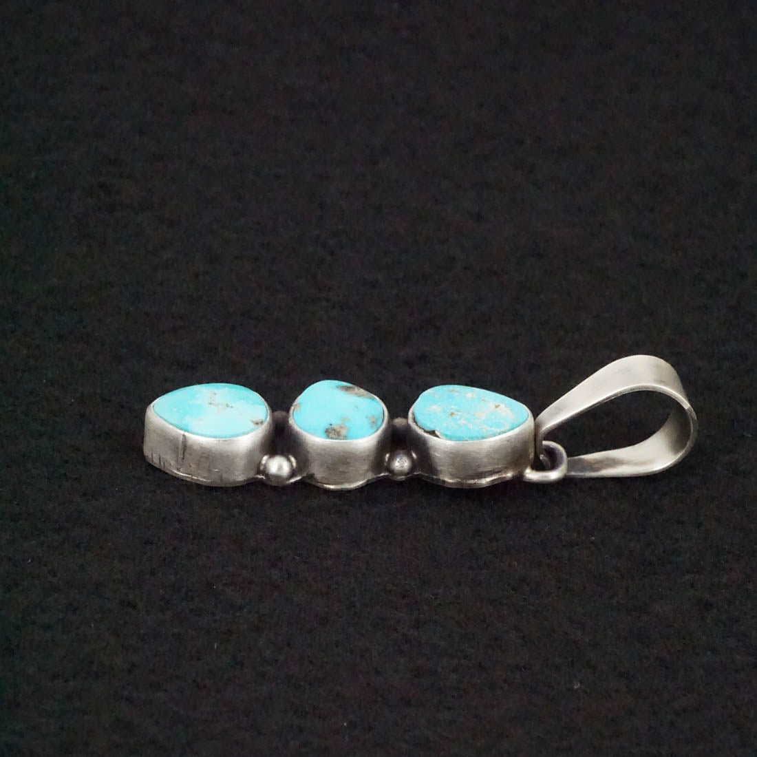 Darrin Livingston Turquoise & Sterling Silver Pendant