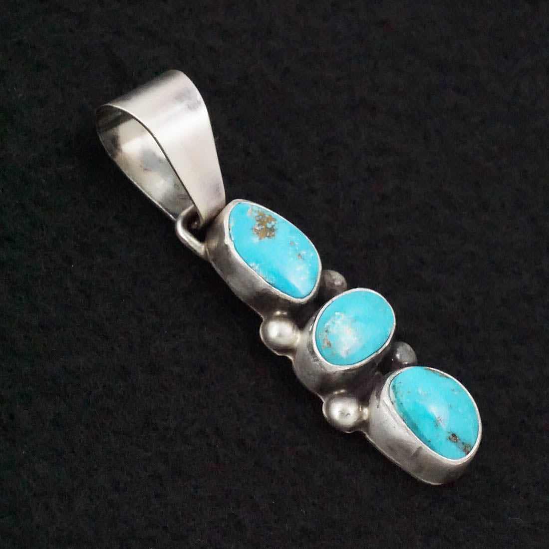 Darrin Livingston Turquoise & Sterling Silver Pendant