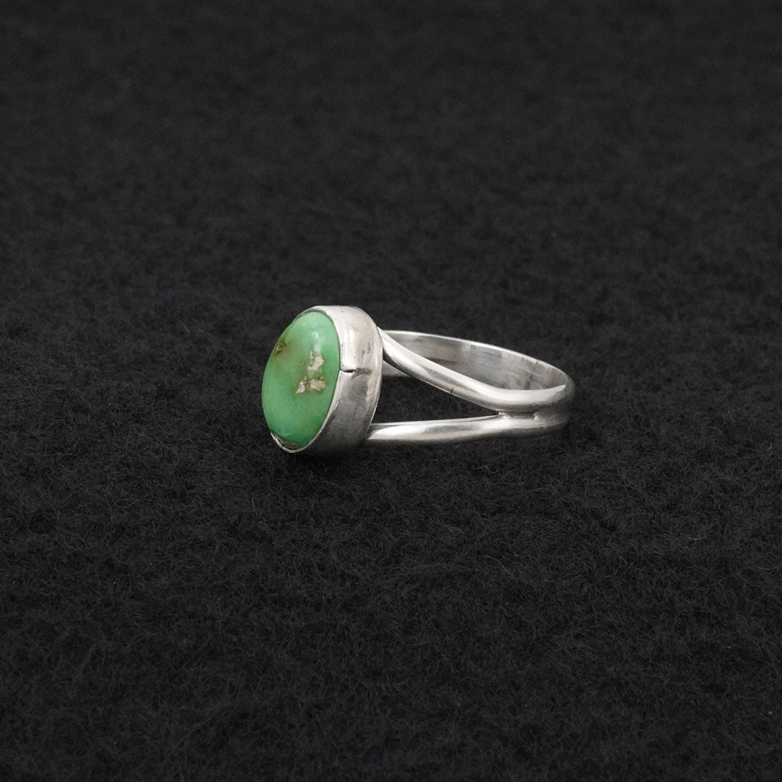 Rosemary Saunders Turquoise & Sterling Silver Ring Size 5.5