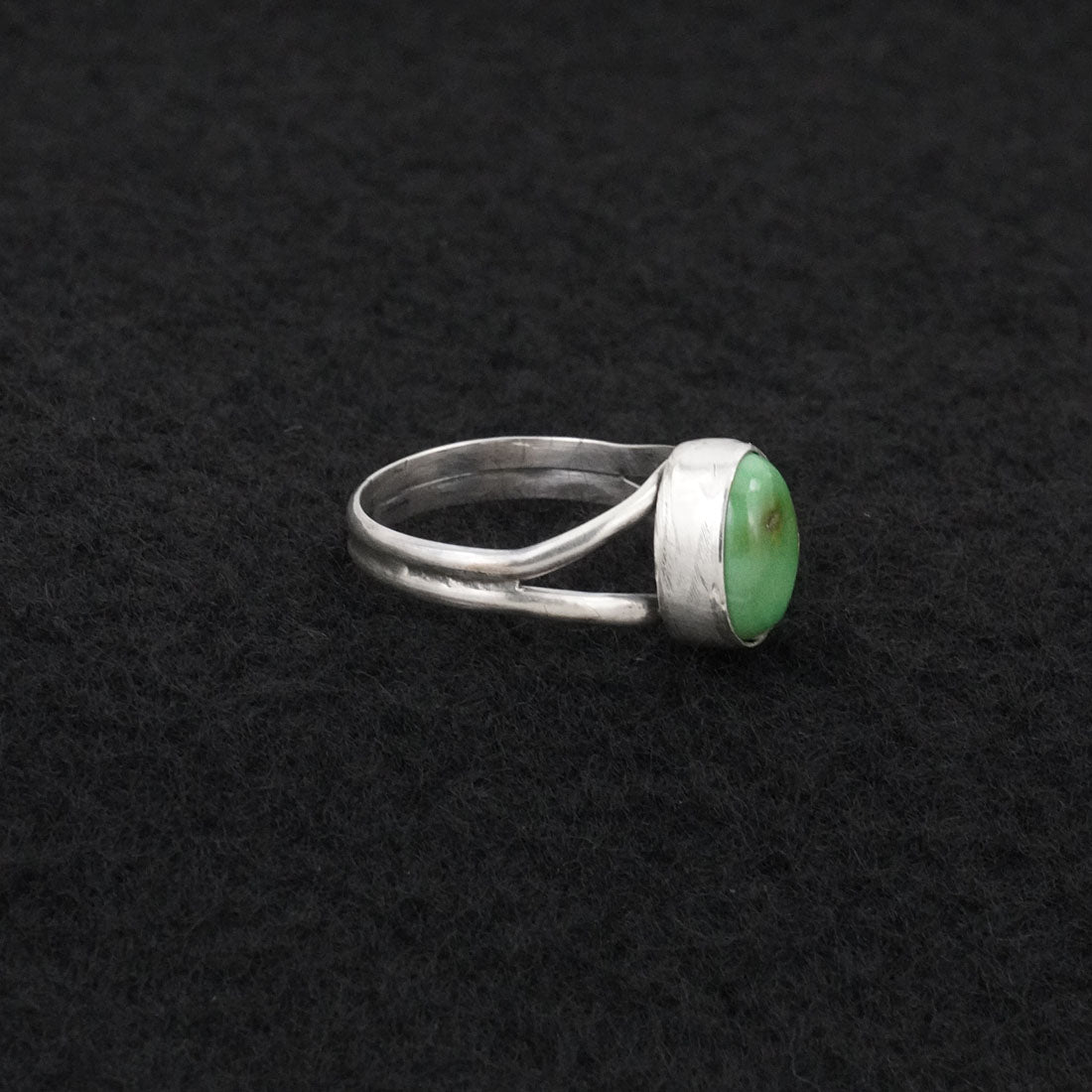 Rosemary Saunders Turquoise & Sterling Silver Ring Size 5.5