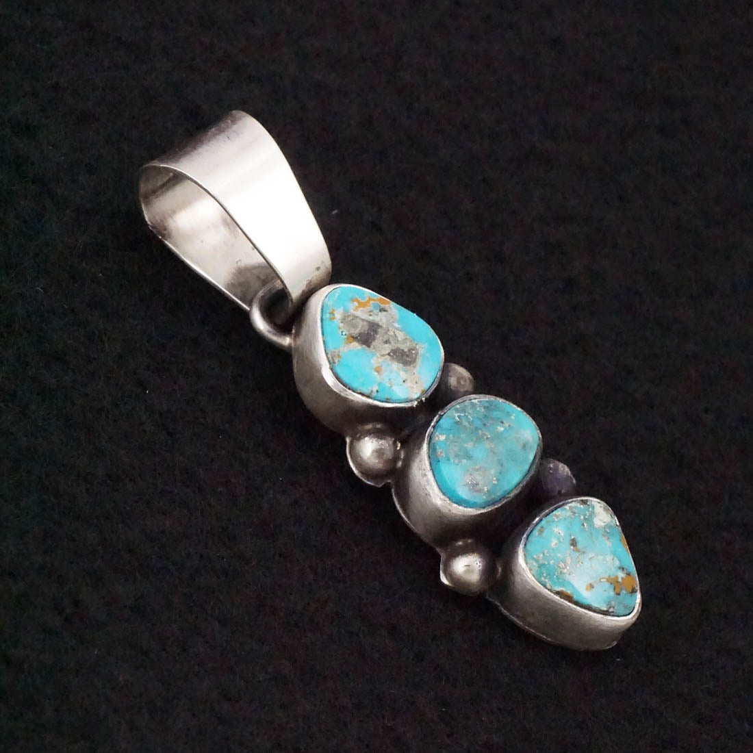 Darrin Livingston Turquoise & Sterling Silver Pendant