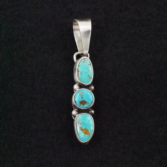 Darrin Livingston Turquoise & Sterling Silver Pendant