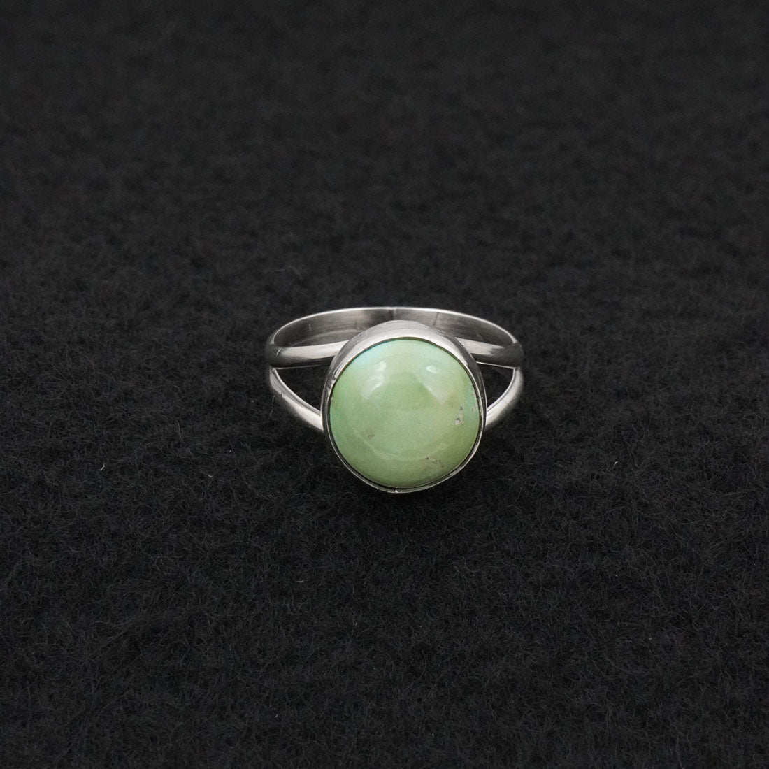 Rosemary Saunders Turquoise & Sterling Silver Ring Size 6