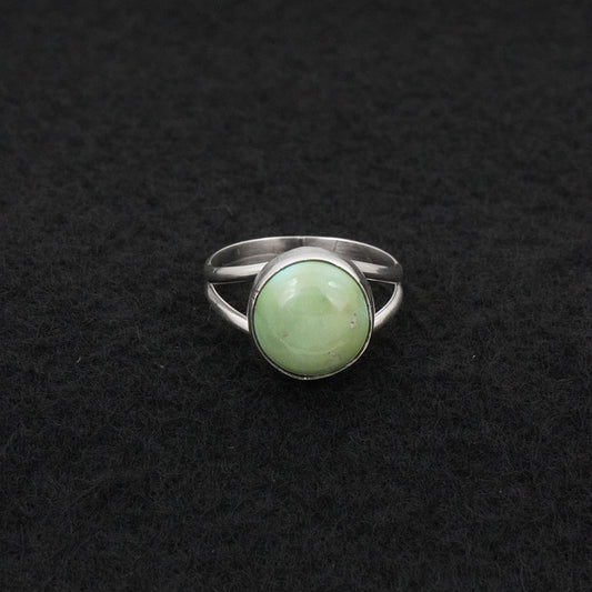 Rosemary Saunders Turquoise & Sterling Silver Ring Size 6