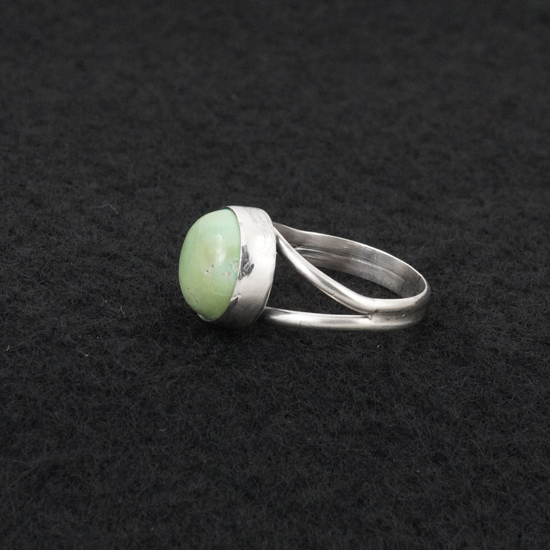 Rosemary Saunders Turquoise & Sterling Silver Ring Size 6