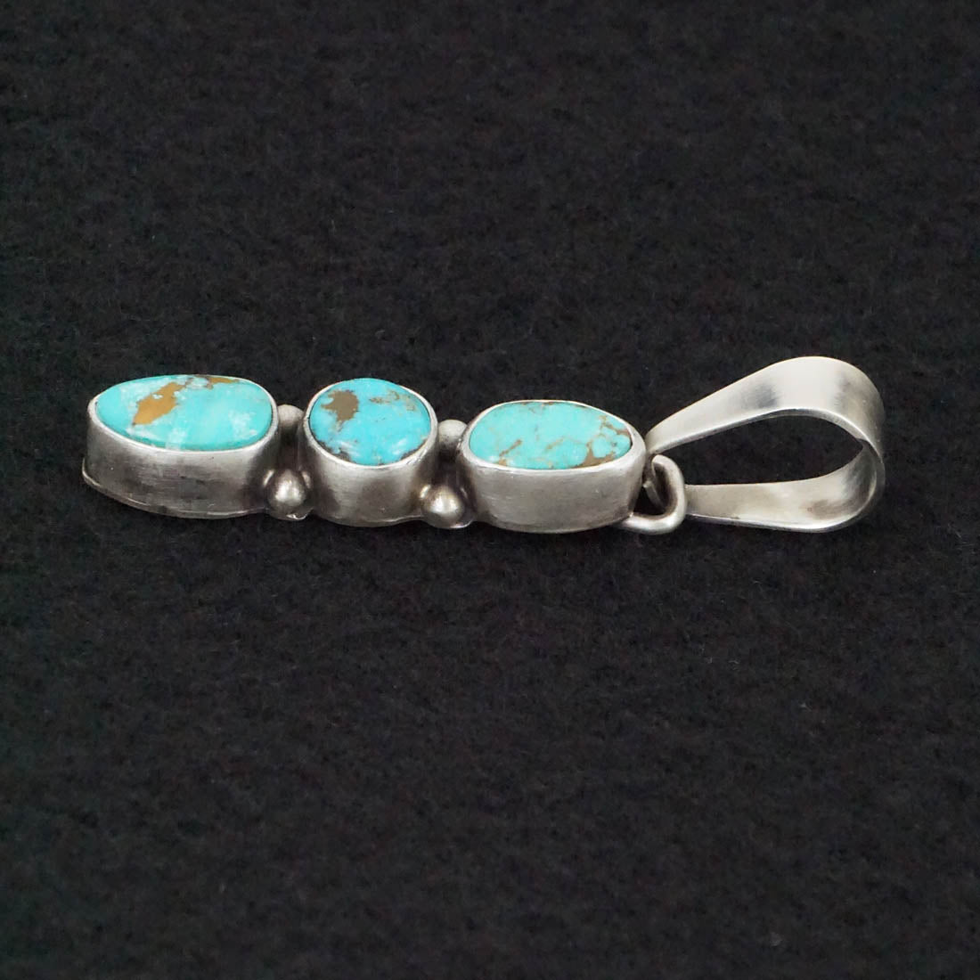 Darrin Livingston Turquoise & Sterling Silver Pendant