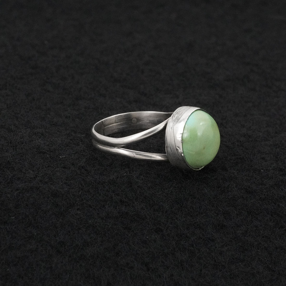 Rosemary Saunders Turquoise & Sterling Silver Ring Size 6