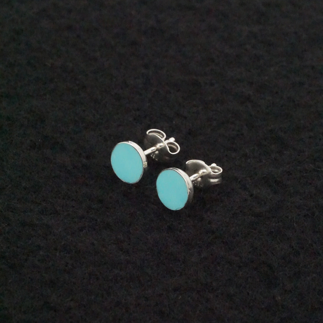 Rebecca Davis Turquoise & Sterling Silver Earrings