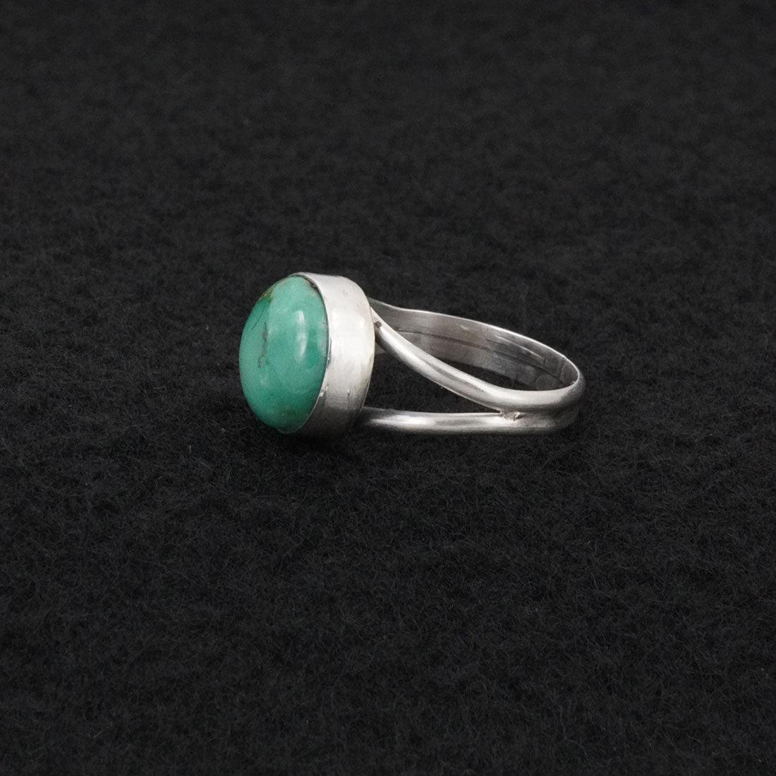 Rosemary Saunders Turquoise & Sterling Silver Ring Size 6