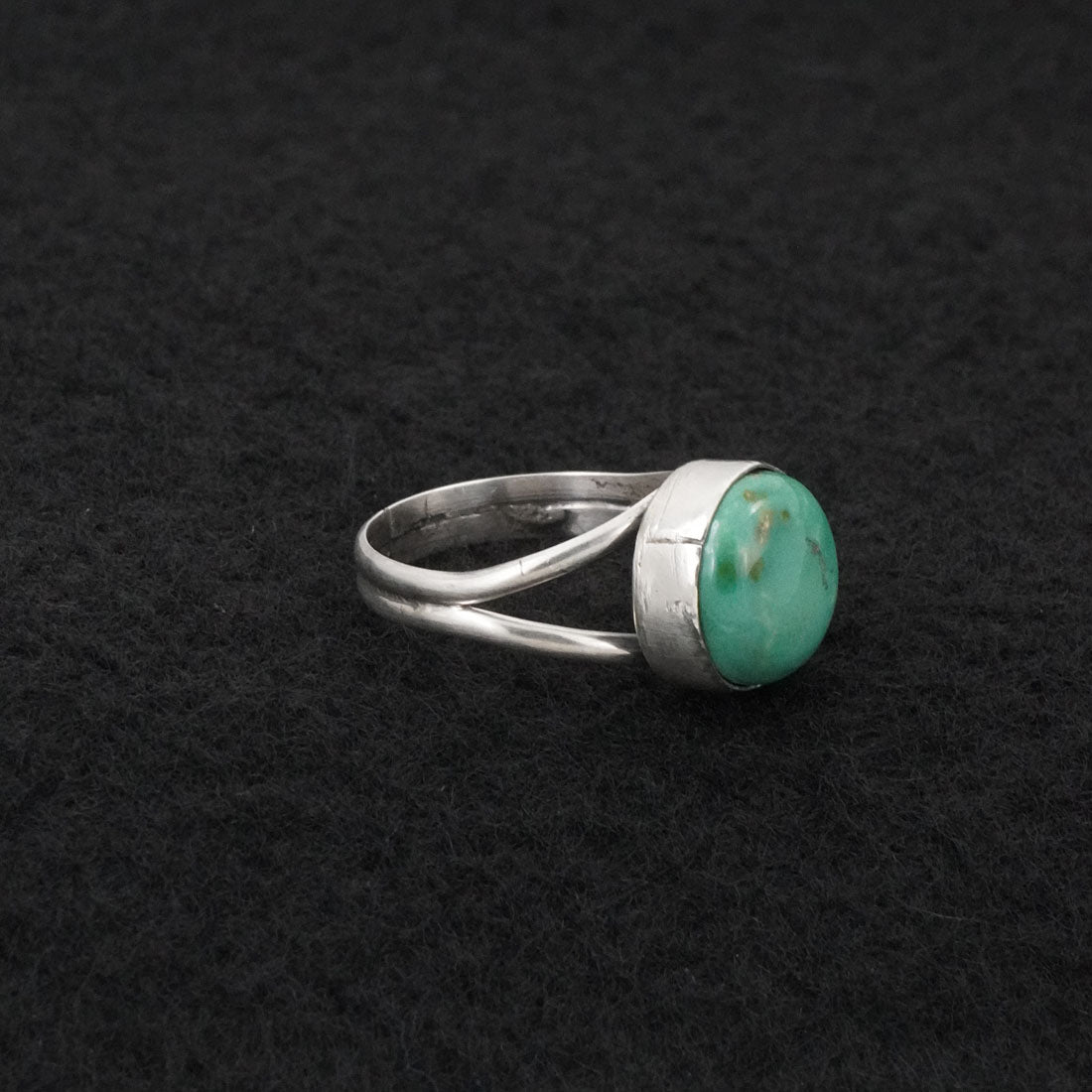 Rosemary Saunders Turquoise & Sterling Silver Ring Size 6
