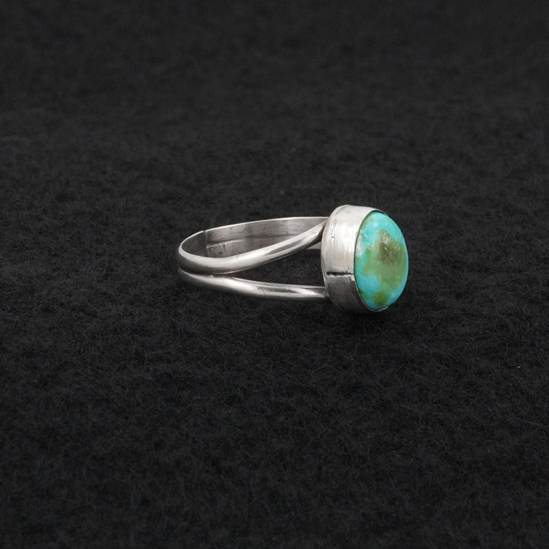 Rosemary Saunders Turquoise & Sterling Silver Ring Size 6