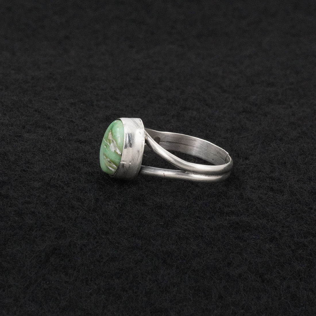 Rosemary Saunders Turquoise & Sterling Silver Ring Size 5