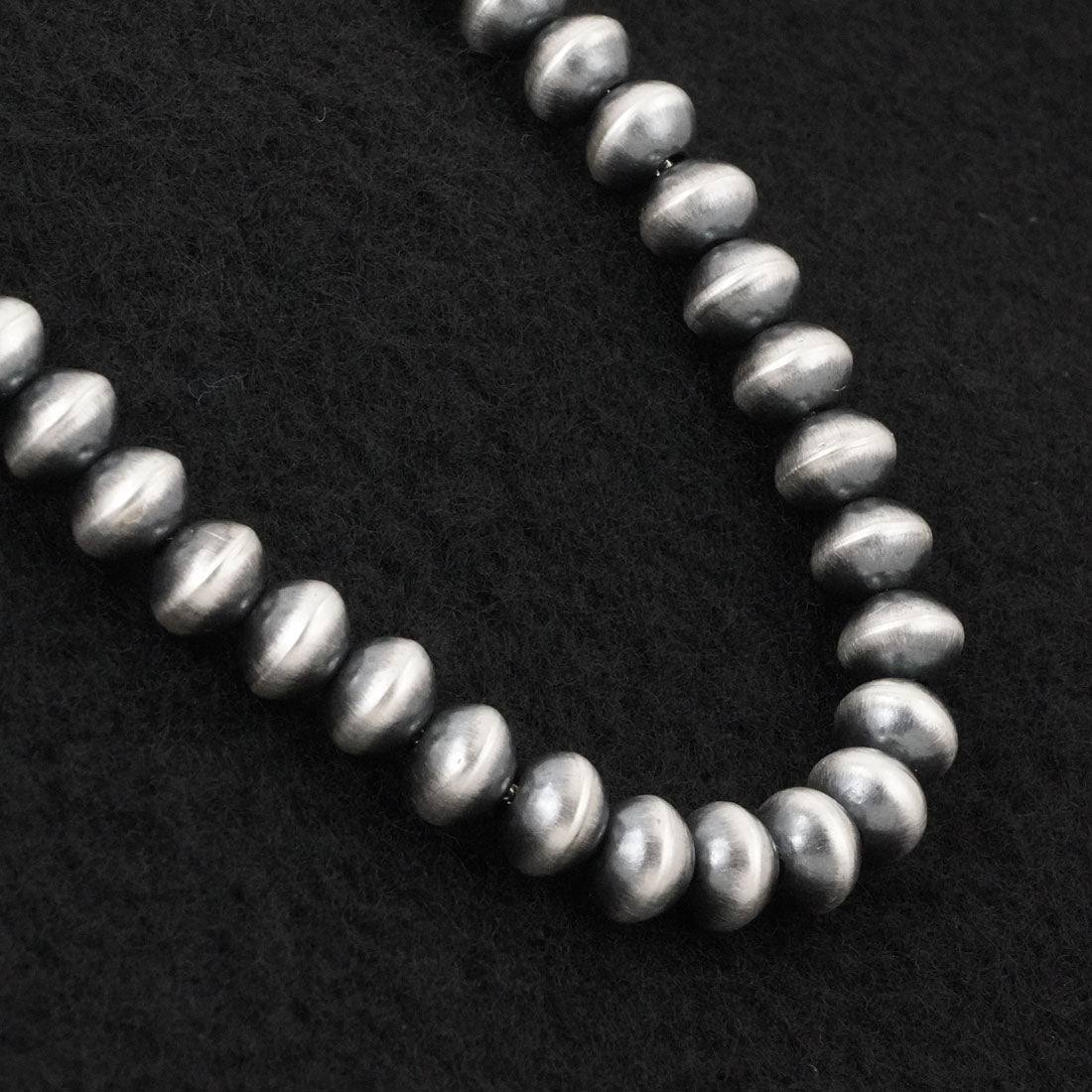 Preston Haley Sterling Silver Navajo Pearl Necklace 20"