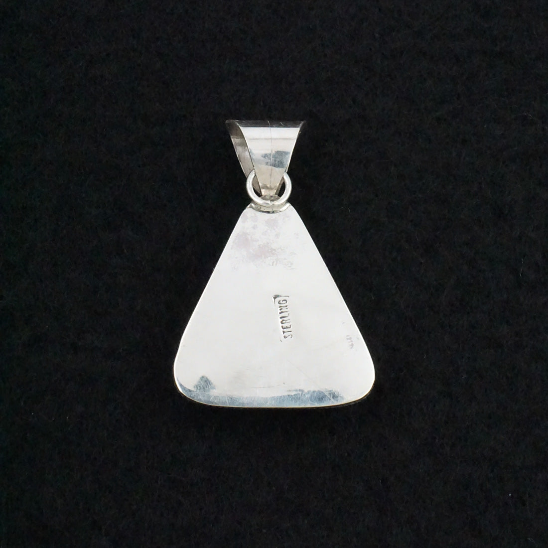 Ernest Hawthorne White Buffalo & Sterling Silver Pendant