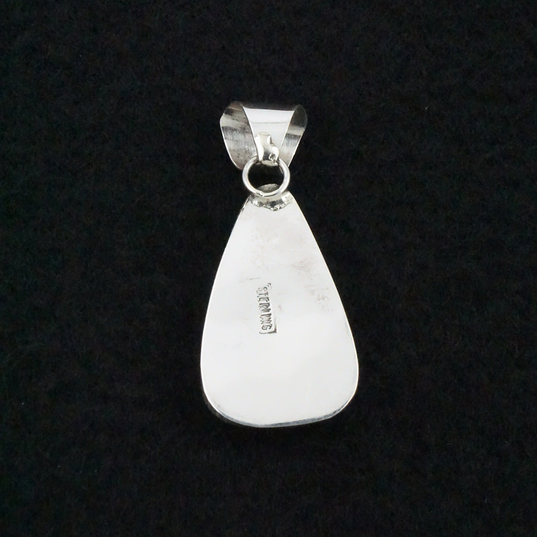 Ernest Hawthorne White Buffalo & Sterling Silver Pendant