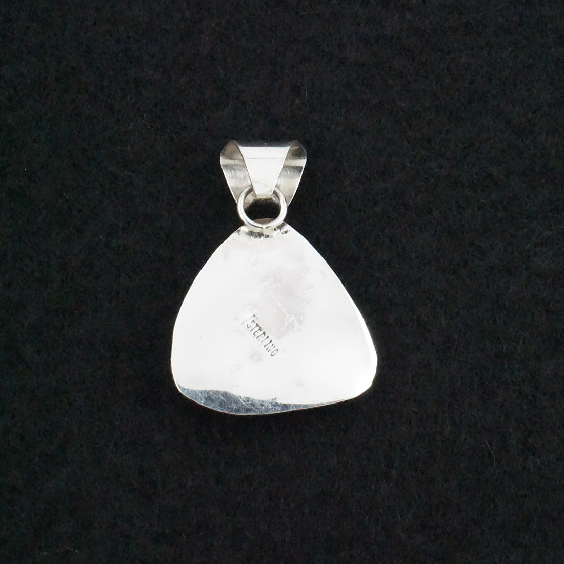 Ernest Hawthorne White Buffalo & Sterling Silver Pendant