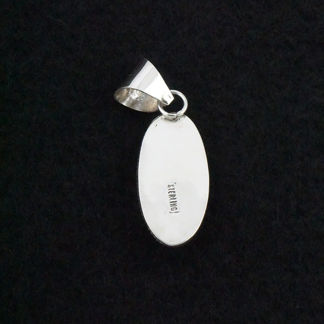 Ernest Hawthorne White Buffalo & Sterling Silver Pendant