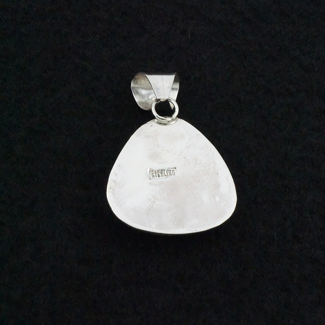 Ernest Hawthorne White Buffalo & Sterling Silver Pendant